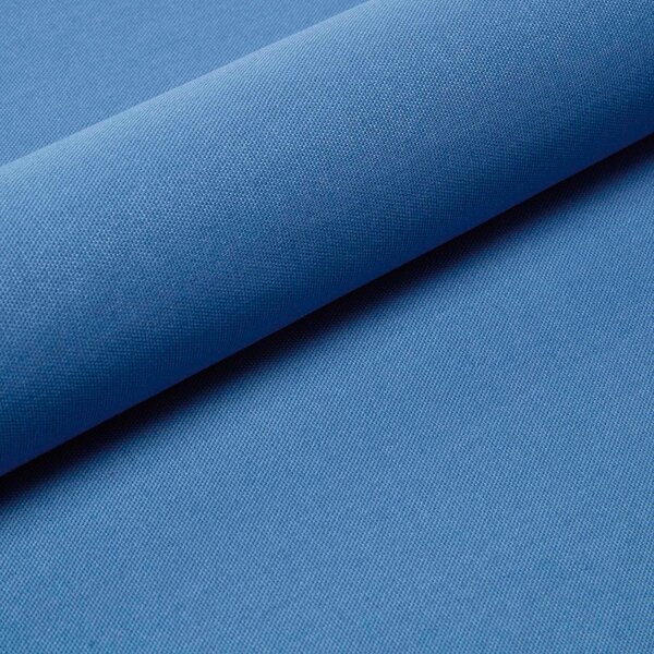 Homescapes Pure Cotton Plain Airforce Blue Curtain Fabric Material