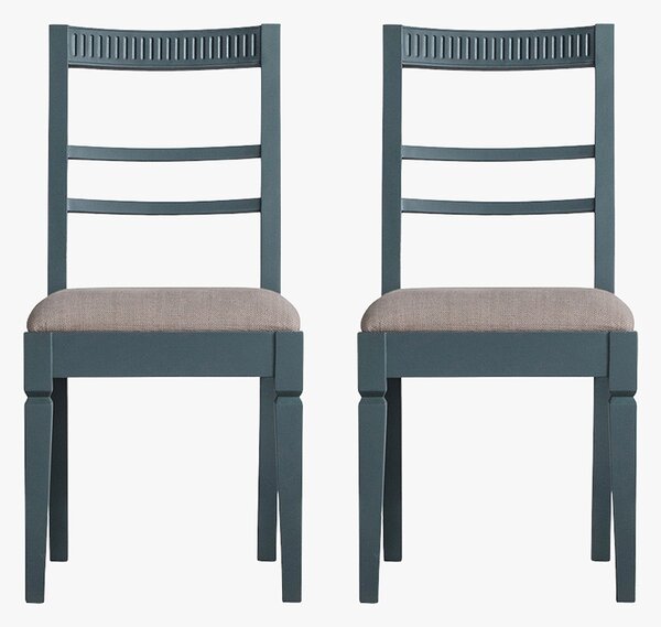 Sienna Dining Chair in Teal, Set of Two