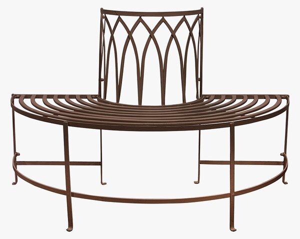 Thyme Outdoor Bench in Brown