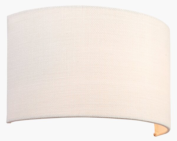 Eve Cotton Wall Lamp in White