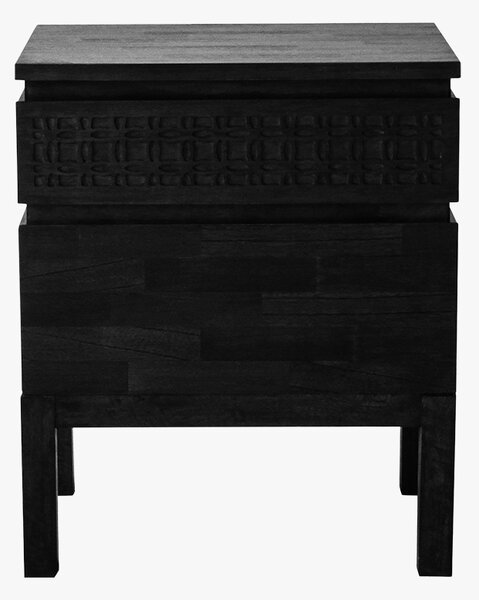 Sadie Bedside Table in Charcoal