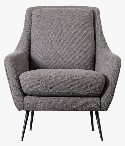 Serenity Dark Grey Linen Armchair