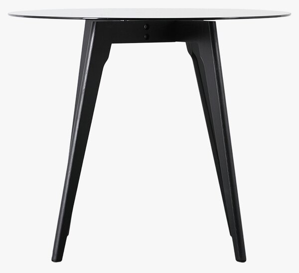 Stalwart Round Dining Table in Black