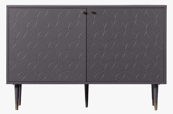 Fandangle Two Door Cabinet in Grey