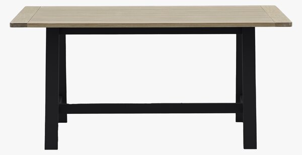Harvest Trestle Dining Table in Meteor Large