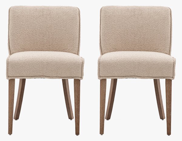 Ewan Dining Chair in Taupe - Set of 2