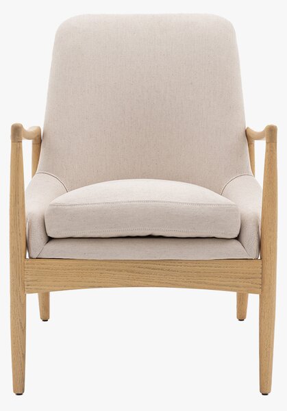 Dandy Armchair in Natural Linen