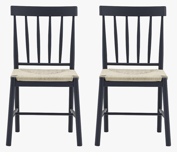 Harvest Dining Chair in Meteor - Set of 2