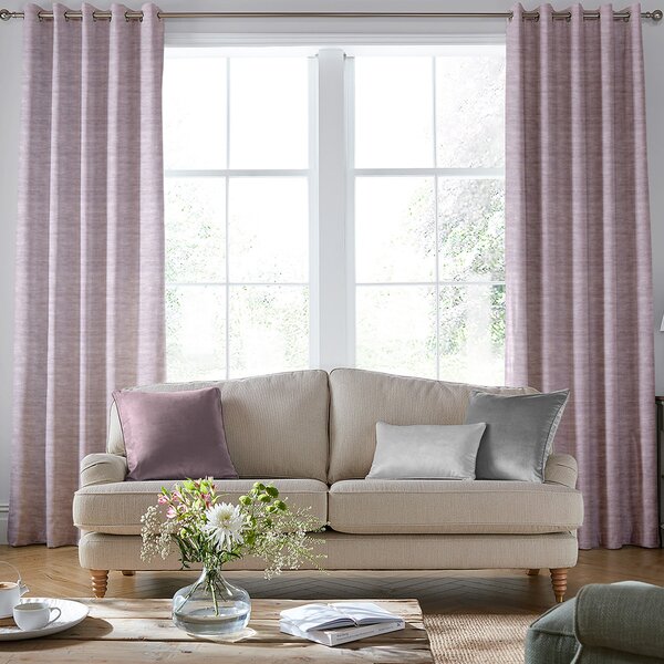 Laura Ashley Whinfell Made to Measure Curtain Mulberry