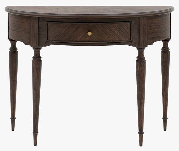 Chateau Demi Lune Table in Coffee