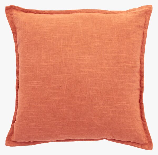 Cambric Cushion Cover in Rust