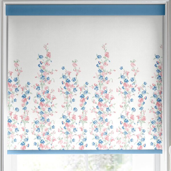 Laura Ashley Charlotte Blackout Made To Measure Roller Blind Pink
