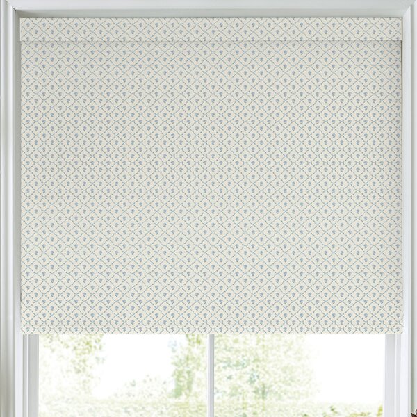 Laura Ashley Kate Translucent Made To Measure Roller Blind Pale Seaspray Blue