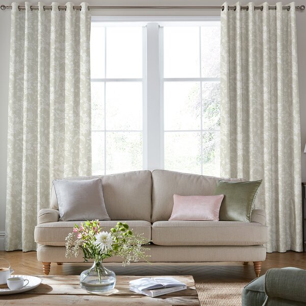 Laura Ashley Lloyd Made to Measure Curtain Dove Grey