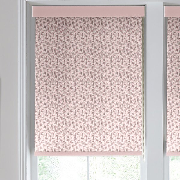 Laura Ashley Sycamore Blackout Made To Measure Roller Blind Off White/Blush