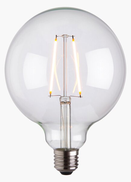 Ana LED globe shaped bulb with clear glass