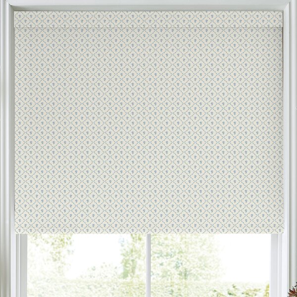 Laura Ashley Kate Blackout Made To Measure Roller Blind Pale Seaspray Blue