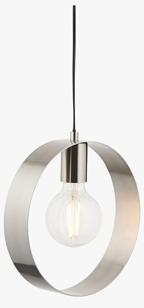 Magus Single Pendant in Brushed Nickel