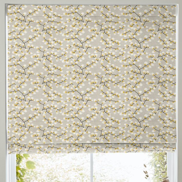 Jett Made To Measure Roman Blind Mimosa