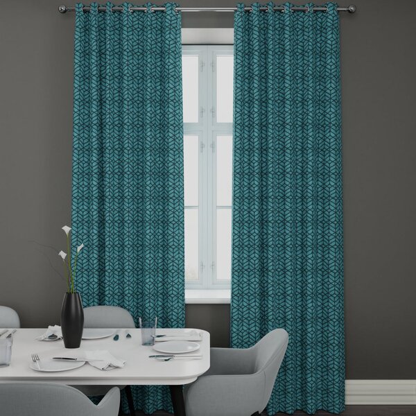 Kelso Curtains Teal