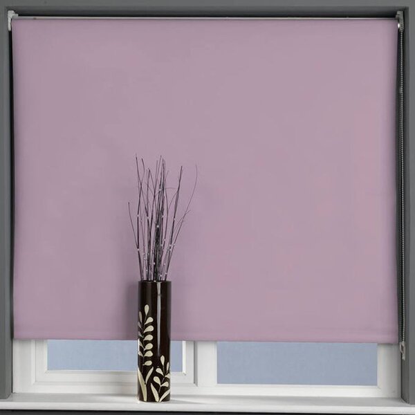 Plain Daylight Roller Blind Dusky Rose