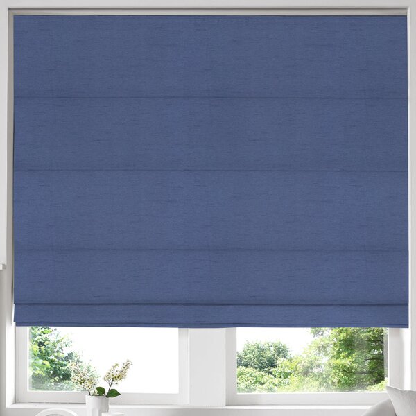 Iowa Silk Essence Roman Blind Indigo