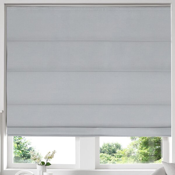 Iowa Silk Essence Roman Blind Silver