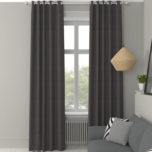 Iowa Silk Essence Made to Measure Curtain Slate