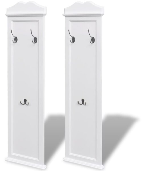 Coat Racks 2 pcs White