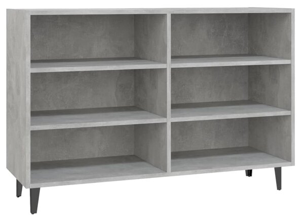 Sideboard Concrete Grey 103.5x35x70 cm Engineered Wood