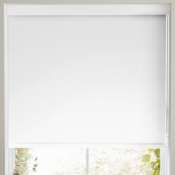 Ludo Made to Measure Blackout Roller Blind White