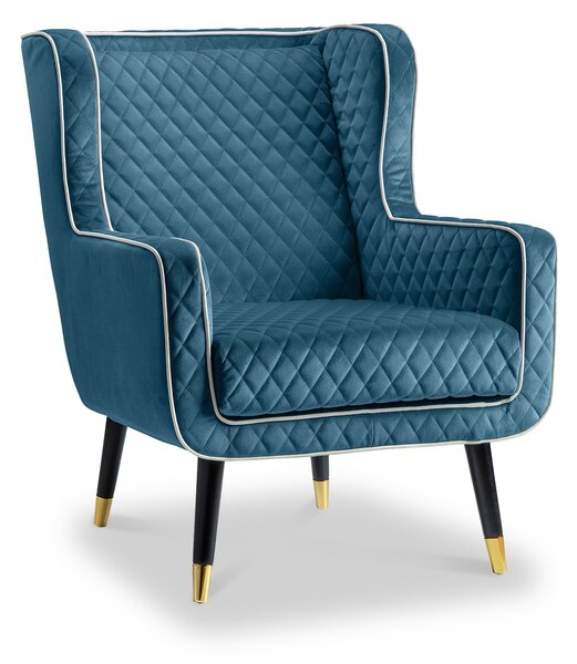 Monty Velvet Accent Chair | Occasional Armchair | Roseland Furniture