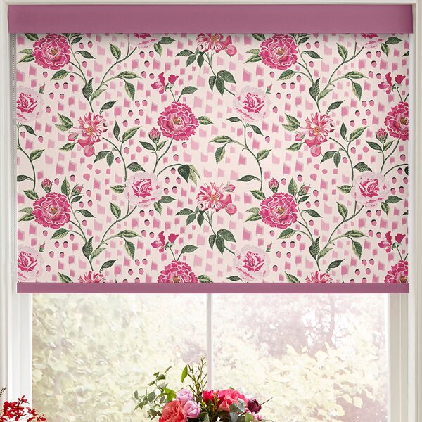 Cath Kidston Tea Rose Made to Measure Roller Blind Pink