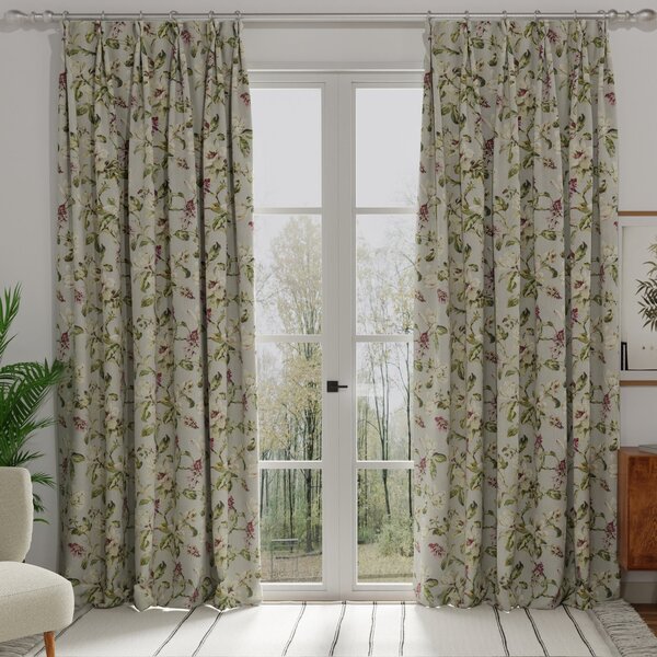 Isabelle Made to Measure Curtain Fuchsia