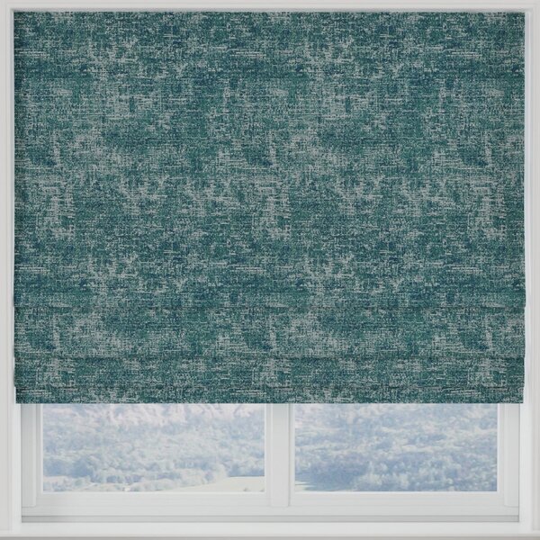 Arcadia Made to Measure Roman Blind Turquoise