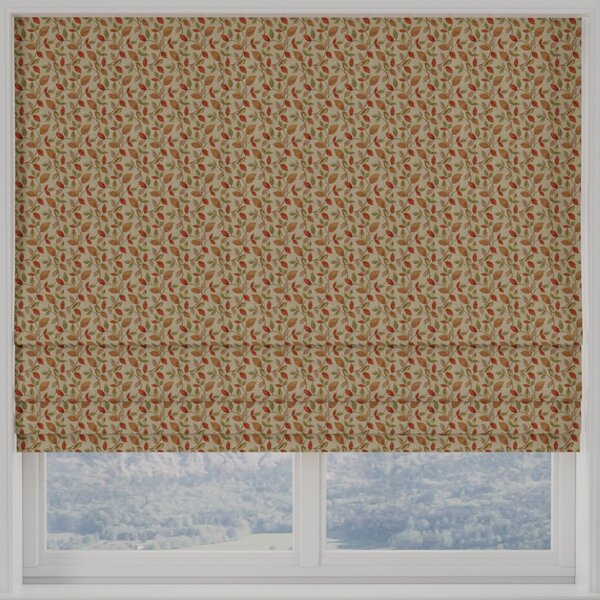Vercelli Made to Measure Roman Blind Burnt Orange