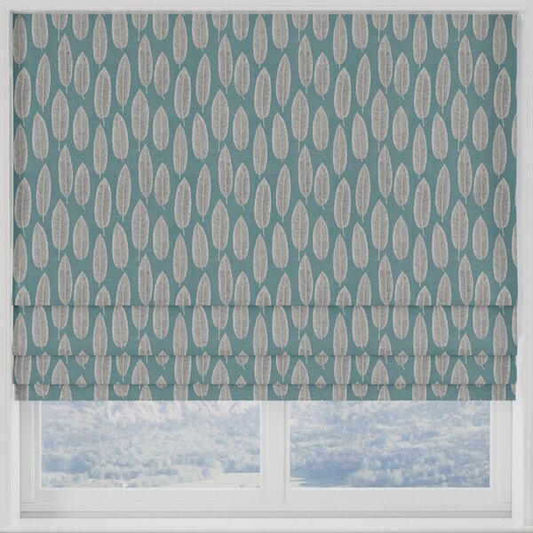Quill Made to Measure Roman Blind Teal