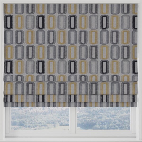 Dahl Made to Measure Roman Blind Ochre
