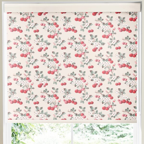 Cath Kidston Cherry Sprig Made to Measure Roller Blind Red
