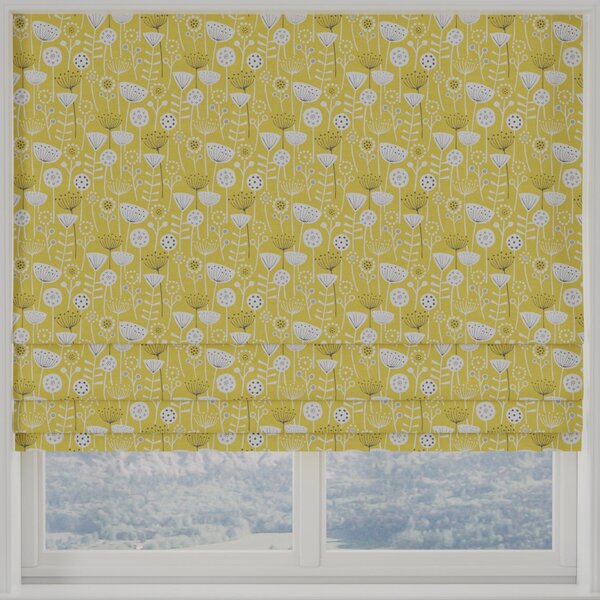 Bergen Made to Measure Roman Blind Ochre