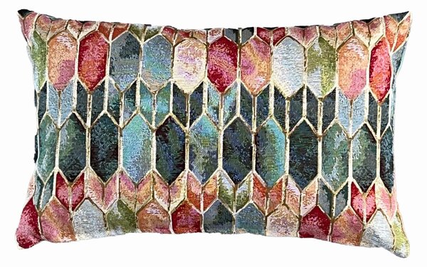 Daro Tapestry Mullion Rectangular Cushion