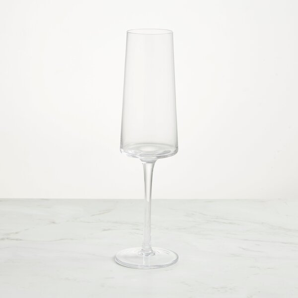 Chicago Clear Champagne Glass Clear