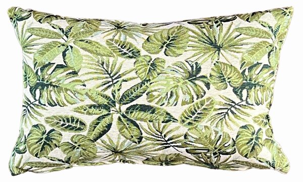 Daro Tapestry Palmer Green Rectangular Cushion