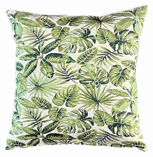 Daro Tapestry Palmer Green Square Cushion