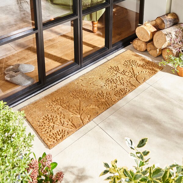 House Martin Coir Outdoor Patio Doormat Natural