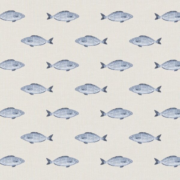 Pesce Fabric Blue