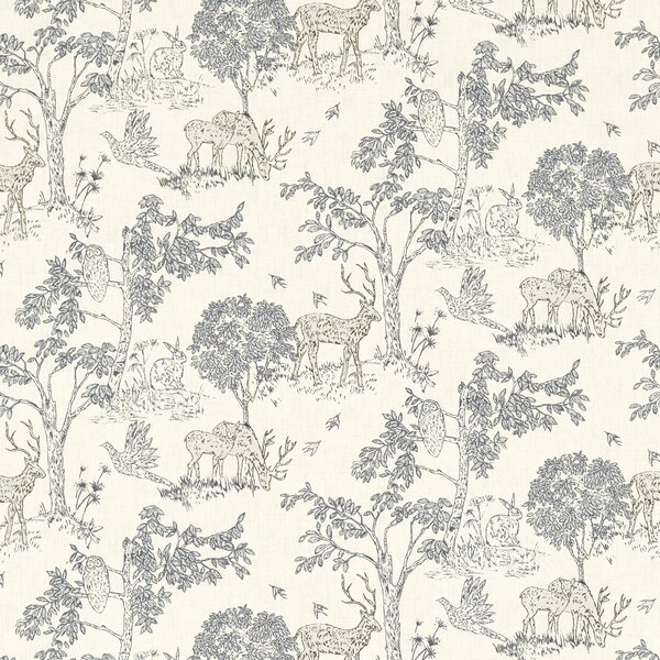 Clarke & Clarke Rivington Fabric Ink