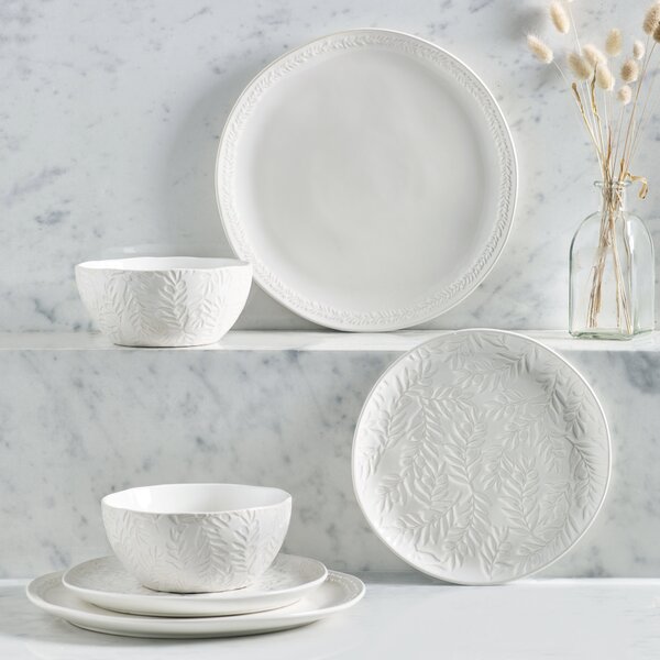 Churchgate Hambleton 12 Piece Dinner Set Cream