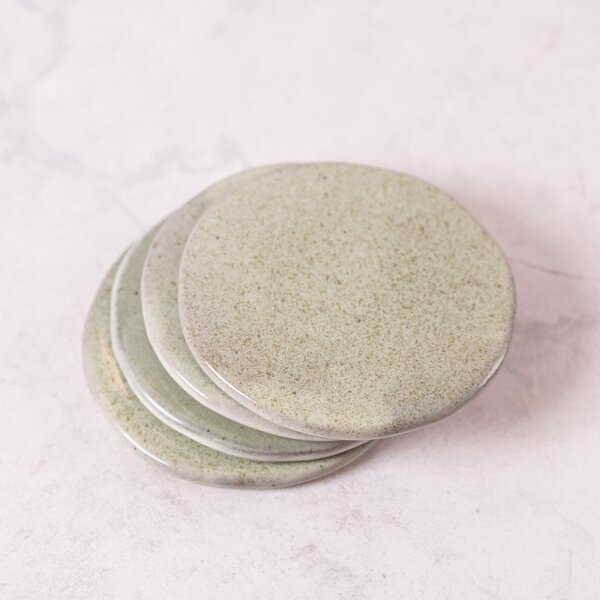 Amalfi Pack of 4 Coasters Sage (Green)