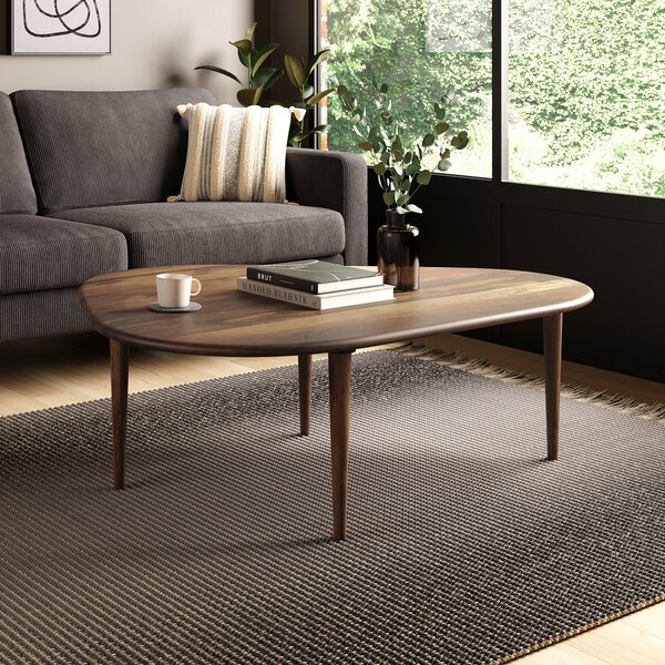 Lucas Large Coffee Table, Acacia Wood Brown